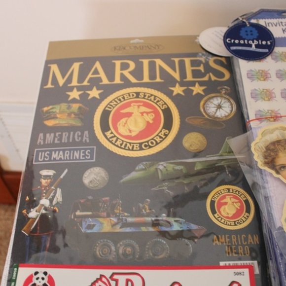 Scrapbook & Embellishments Craft Lot - New in Original Packages - Picture 8 of 9